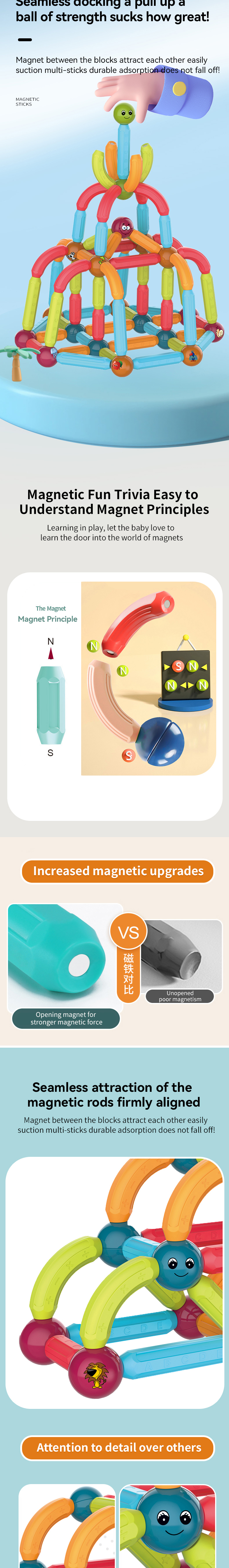 Magnetic Sticks and Balls 2
