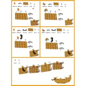 292PCS Rompecabezas 3D Alloy Assembly Lunar Lander Model Juguetes Intelligent Building Toys Metal Block Puzzle For Kids