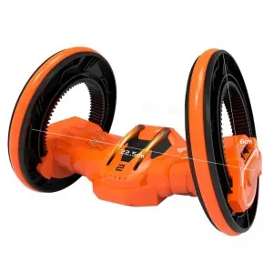 Cool Lighting RC Stunt Car Children Boy Surprise Gift Two Big Wheels Rotating Flip Radio Control Stunt Car Toys for Wholesale