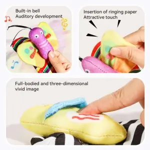 Baby Shower Gifts Newborn Hand & Foot Finder Infant Girls Boys Toys 3-6 To 12 Months Baby Rattle Socks Wrist Strap Rattles Set
