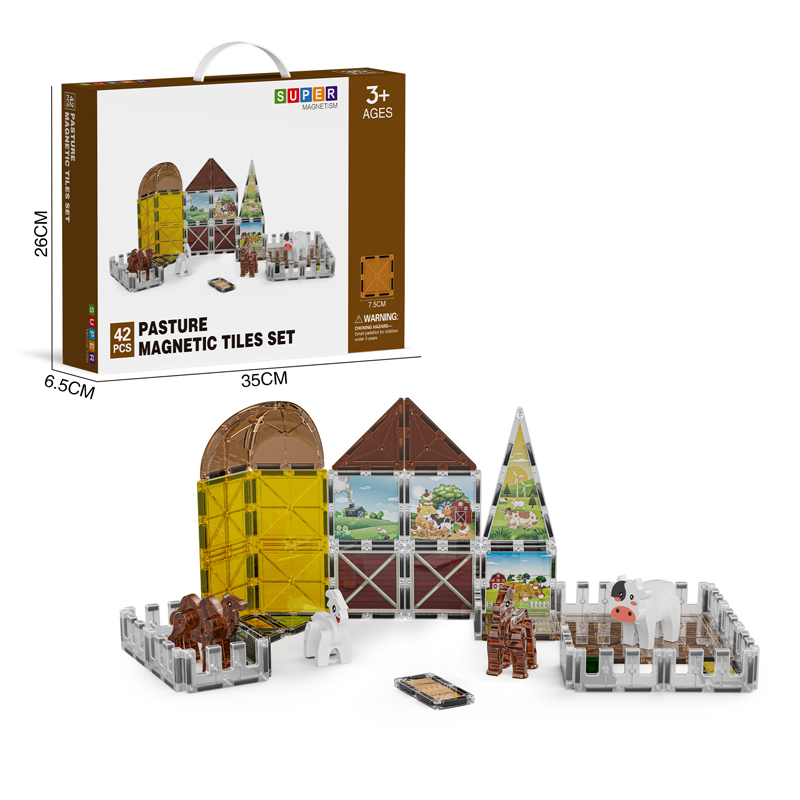 Animals Magnetic Tiles HY-074165无字