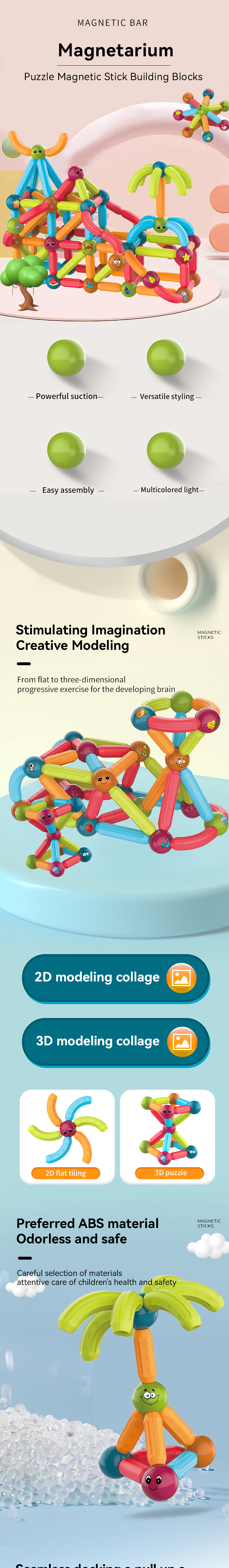 Magnetic Sticks and Balls 1