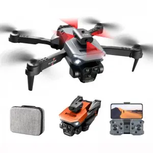 K6 Max Remote Control Quadcopter G-Sensor Stunt Rolling Flying Toys Four Sides Avoiding Obstacles RC Drone Toy with 3 Camera
