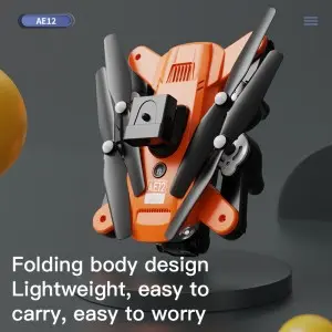 AE12 Remote Control Drone Toy 8K HD Camera Aerial Photography Video Quadcopter Smart Obstacle Avoidance