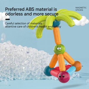 Magnetic Sticks and Balls Building Blocks Toys Children Developmental Play Construction Set