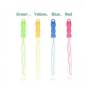 Wholesale Summer Outdoor Plastic Soap Water Bubble Stick Party Wedding Giant Bubble Blower Wand Toy for Kids