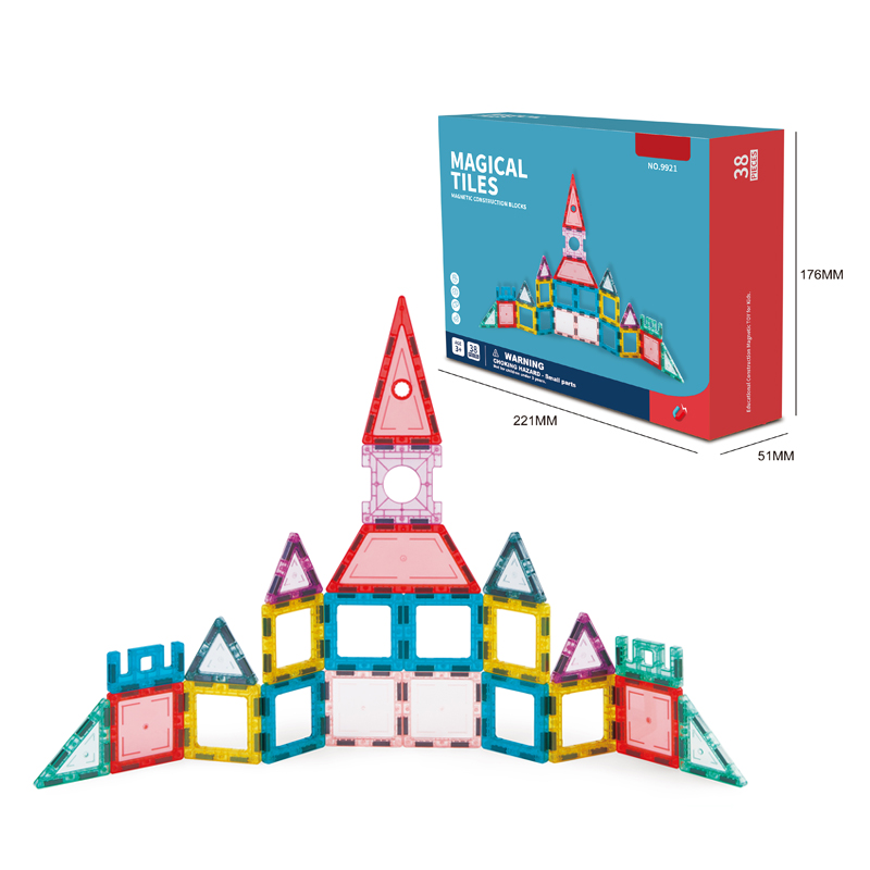 Magnetic Tiles HY-056527无字