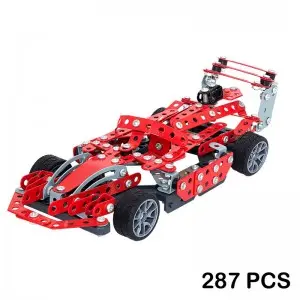 287PCS Metal Building Block Model Take-apart Race Car Educational Children DIY Screwing Metal Assembly Toys