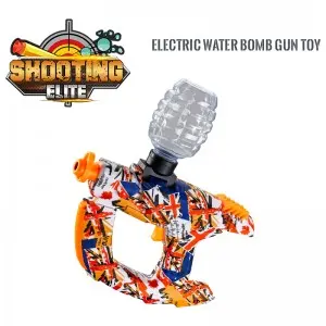 Summer Outdoor Electric Splatter Water Gel Ball Blaster Toy Battery Operated Automatic Water Bead Gun Toys for Kids