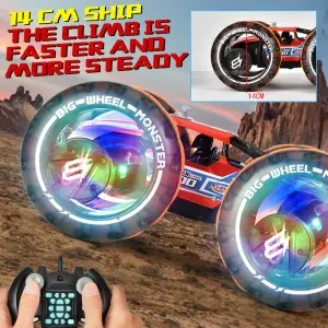1: 10 Rc High Speed Off Road Climbing Car Toy with Double Remote Control Modes