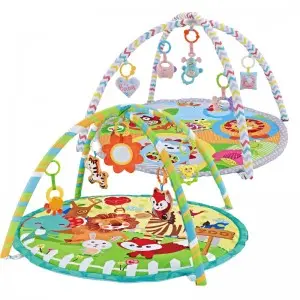 Newborn Gift Infant Tummy Time Activity Mat Toddler Fitness Rack Play Gym Soft Eco Friendly Baby Play Mat for Wholesale