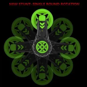 Kids Fancy Light up Flip Stunt Car 360 Degree Rotation Auto Toys 2.4Ghz Remote Control Flip Stunt RC Car