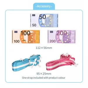 Kids Cartoon Electronic ATM Machine Cash Coins Money Saving Box Toy Password & Fingerprint Unlocking Backpack Piggy Bank