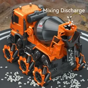 Multifunctional City Construction Excavator Crane Concrete Mixers Dump Truck Boy Remote Control Mechanical Engineering Truck Toy