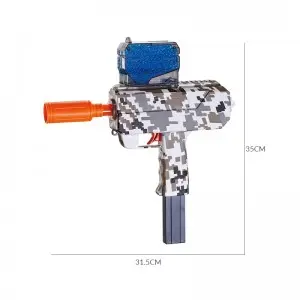 Children Battery Operated Eva Foam Soft Bullet Gun Electric Gel Ball Blaster Water Bead Shooting Gun Toys for Outdoor Play