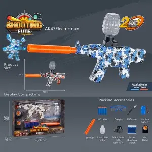 Boys Gift Plastic Electric Gel Ball Blaster M416 MP5 Soft Bullet Gun Pistol Outdoor Games Shooting Water Beads Gun Toy for Kid