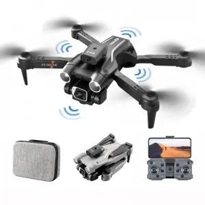 4K HD Dual Camera Photography Aircraft APP Control Quadcopter 360 Degrees Rotation Four-sided Abstacle Avoidance K9 Drone Toy