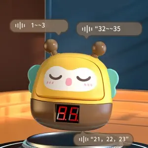 Children Electric Cartoon Height Touch Device Voice Announcements Counting Jump Training Indoor Outdoor Sports Toys with Light