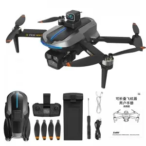 Remote Control Aerial Drone 8K HD Camera Brushless Foldable Quadcopter Toy with WIFI and GPS
