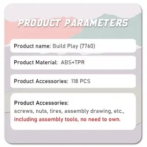 118pcs 6 Models In 1 STEM Toy Car Truck DIY Screw Construction Juguetes Block Building Toy Educational For Boys Girls