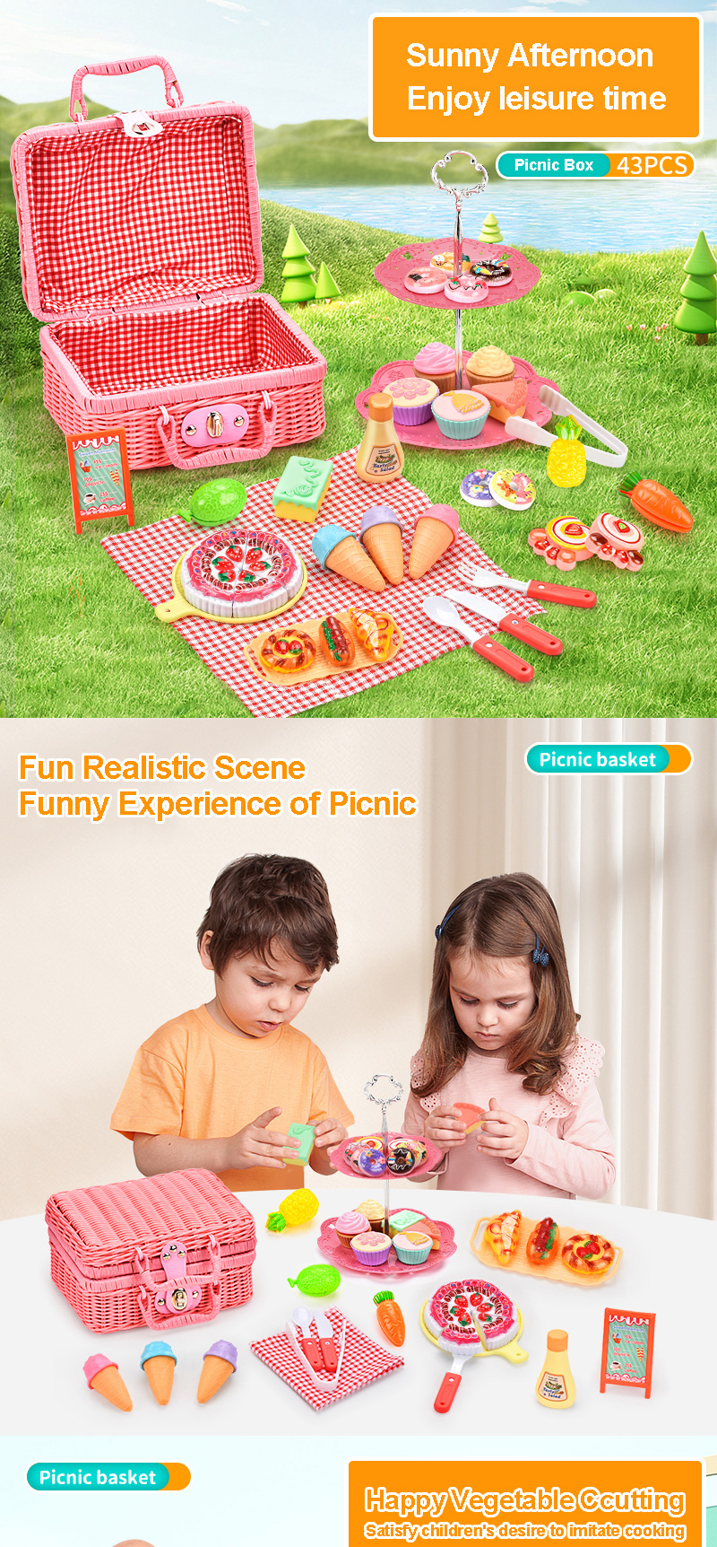 Picnic Basket Play Set (1)