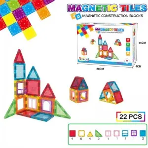 Wholesale 3D Magnetic Tiles Toys Building Block Set Fine Motor Skills Training