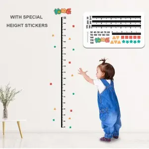 Baby Growth Chart Measurement Wall Vertical Ruler Electric Smart Counting Jumping Touch Counter Children’s Height Touch Device