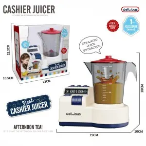 Simulated Juice Making Machine Acousto-Optic Kitchen Toys Juicer for Kids Pretend Play