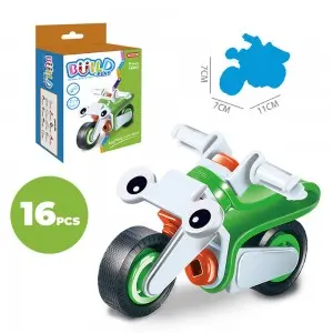 Intelligent DIY Screw Assemble Toys STEM Plastic Developing Flexible Model Building Blocks For Kids