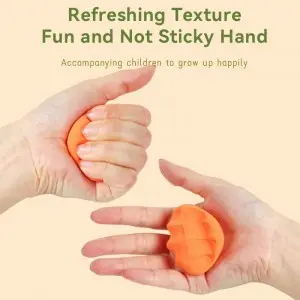 Custom Plasticine And Tools Play Kit Kids Intelligent Clay Moulds Imaginative Hamburg Restaurant Toy Dough Set for Children