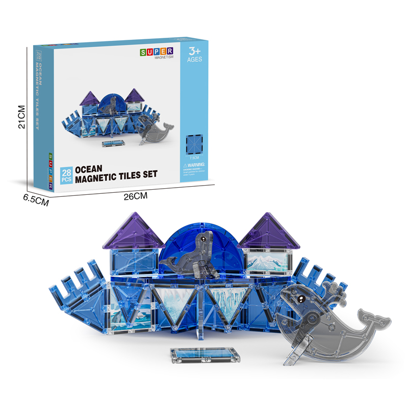 Animal Magnetic Tiles HY-074160