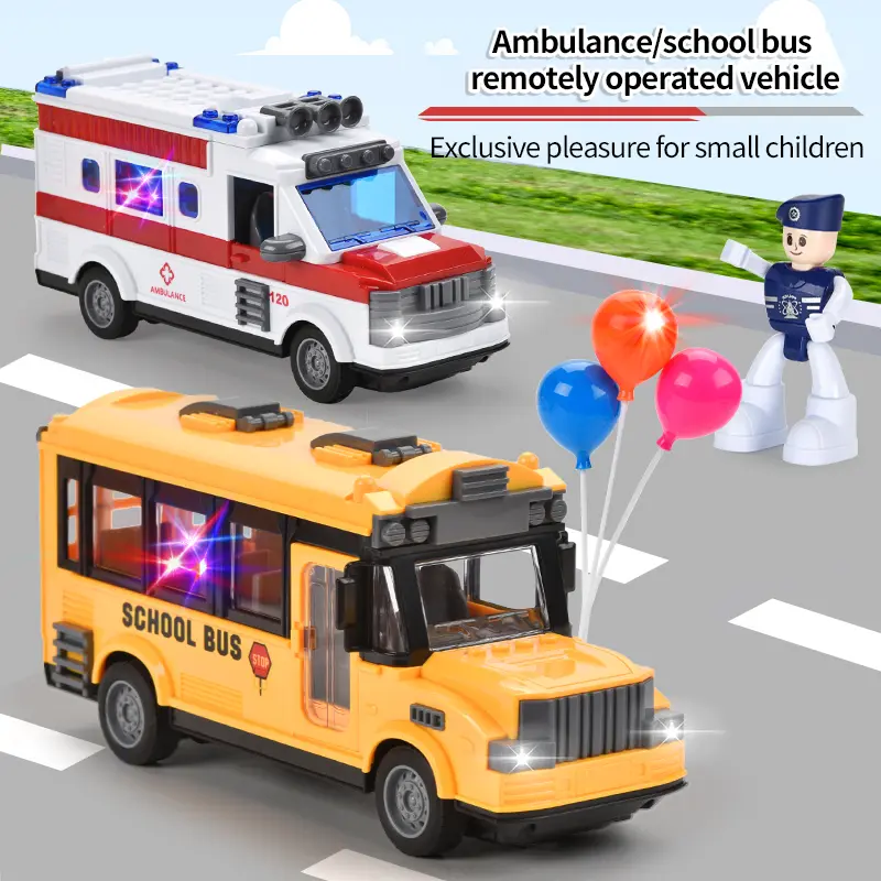 Ultimate RC School Bus and Ambulance Toys: A World of Imagination and Fun!