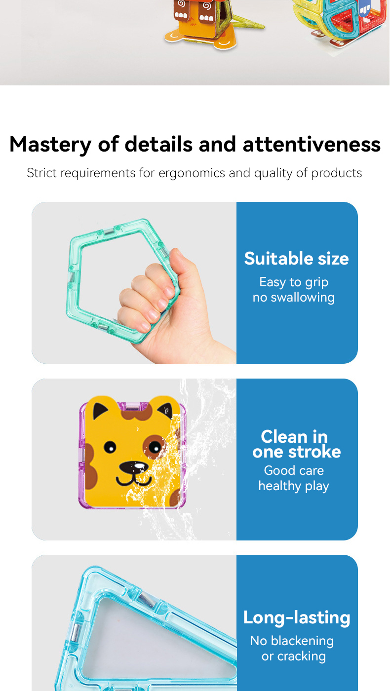 Magnetic Animals Tiles (7)