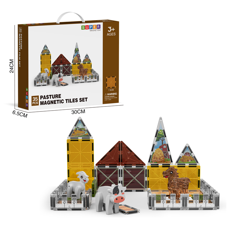 Animals Magnetic Tiles HY-074164无字