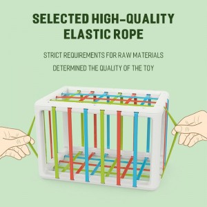 Early Education Sensory Shape Sorting Toys Toddler Developmental Learning Colorful Cube Montessori Toys for Babies 6-12 Months