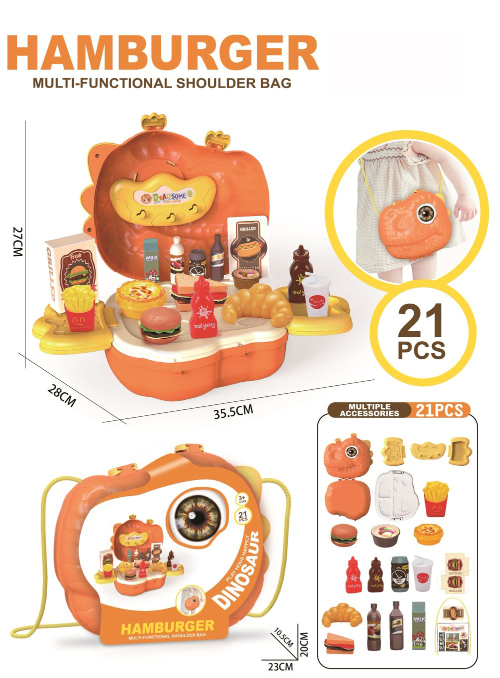 Fast Food Toy Set