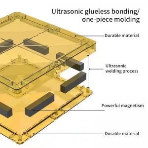 DIY Assembly 3D Farm Animal Magnetic Building Tiles Toy Children Intelligence Development