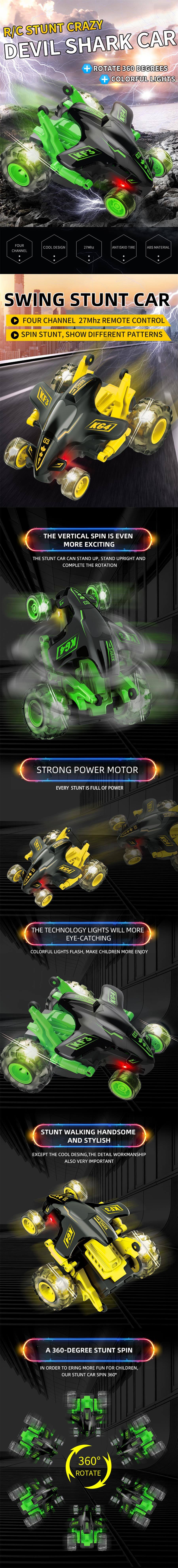 HY-010971-72 rc shark stunt car (1)