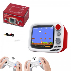 3.5 Inch HD Simulation TV 2.4G Wireless Controlled 740 Games 2 Players Play Classic Color Screen Sup Handheld FC Game Console