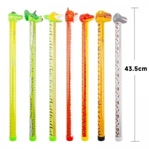 Slide Up And Down Sounding Animal Dinosaur Plastic Tube Creative Prank Flute Toy Novelty Party Favor Noise Maker Toy for Kids