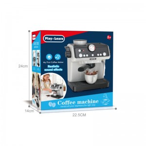 Battery Operated Pretend Play Coffee Machine Toy for Kindergarten Kids