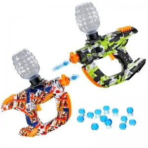 Summer Outdoor Electric Splatter Water Gel Ball Blaster Toy Battery Operated Automatic Water Bead Gun Toys for Kids