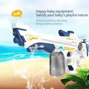 Newest Outdoor Water Blaster Beach Swimming Pool Party Water Fight Interactive Shooting Game Kids Adults Electric Water Gun Toy