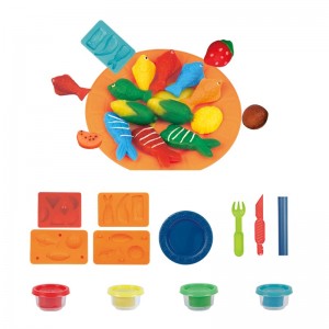 Kids Safe Intelligent DIY Air Dry Plasticine Soft Clay Toy Set Children Early Childhood Educational Modeling Play Dough with Tools