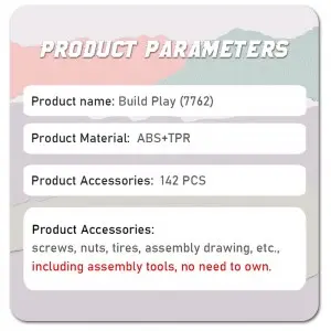 142pcs 6 Models In 1 STEM DIY Alien Robot Blocks Screw Nut Assemble Car Aircraft 3D Puzzle Building Toy For Children