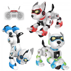 Smart Robotic Dog with Gesture Sensing & 40m Remote – Programmable STEM Toy with Multi Interactive Modes