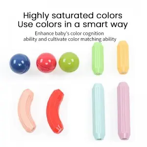 Magnetic Sticks and Balls Building Toy Set Children Creative DIY Construction Blocks for STEM Education