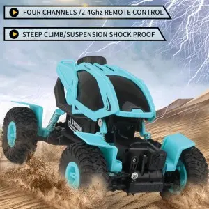 Shock Proof RC Climbing Car Toys Outdoor Flexibly Obstacle Crossing off Road Vehicle Remote Control Rock Crawlers for Boys