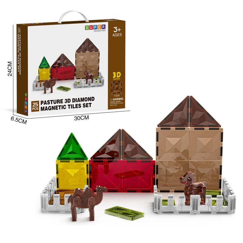 Magnetic Animals Tiles HY-074173无字