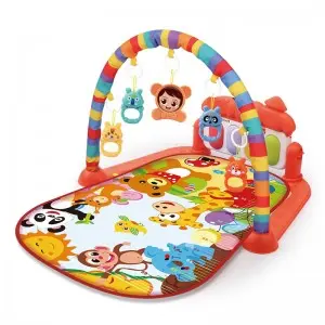 Wholesale Multi-functional Activity Fitness Sleeping Game Blanket Baby Play Gym Mat Baby Musical Mat with Pedal Piano